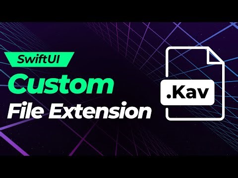 SwiftUI Custom File Extensions | Import & Export | Xcode 15