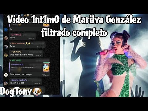 Marilya Gonzales leaked full video. What is the leaked video of singer Marilya Gonzales?