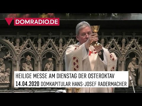 Katholischer Gottesdienst live aus dem Kölner Dom - Domkapitular Hans-Josef Radermacher