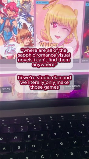 we've been making yuri visual novels for nearly 10 years!