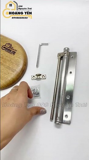 Bản lề cửa đóng tự động chống gió va đập, Bản lề thủy lực lực đẩy mạnh, dùng cửa nhôm, gỗ, sắt, inox