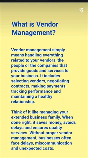 Vendor management 2026...