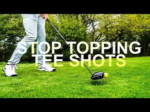 DO YOU TOP YOUR GOLF TEE SHOTS? If yes, this will fix it