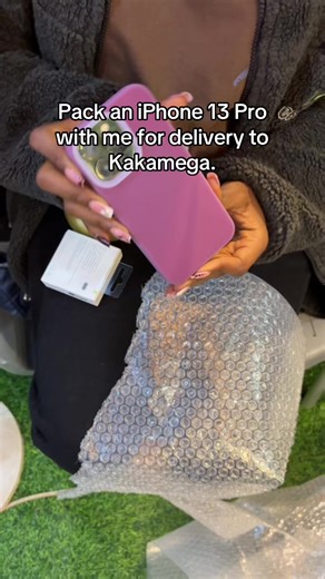 Pack an iPhone 13 Pro for Delivery to Kakamega