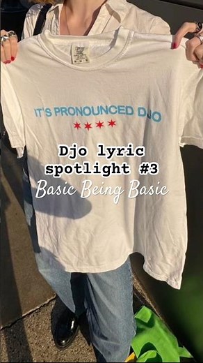 Djo lyric spotlight #3: Basic Being Basic #thecrux #joekeery #djo