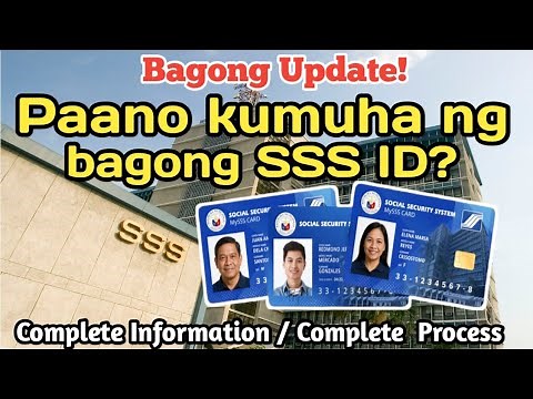 SSS ID REGISTRATION. How to get SSS ID?