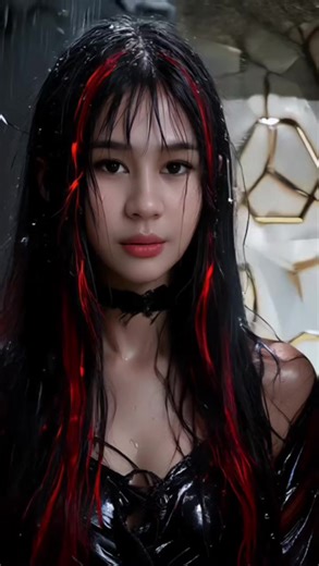 OMG grabe guys 😭🔥 Seryoso, ang lupit talaga ng hairstyle na ’to! Super cool ng dating—may anime feels cinematic aura 💥 ✨ AI Blood-Red Line Effect Tutorial Isang photo lang, kaya na agad sa CapCut! Creative AI effect na nagpapalabas ng blood-red streaks sa buhok—ang lakas ng impact sa edit 🖤 🩸 Blood red x black hair combo 🔥 Red lines na parang dumadaloy sa itim na buhok 🎨 AI blood-red streak visual effect 👀 May kasamang blood-red eyes filter Perfect sa mga gusto ng dark • cool • edgy styl