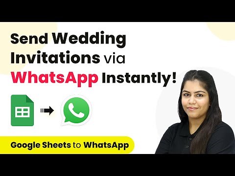 How to Automatically Send Wedding Invitations via WhatsApp | Send Automated Wedding Invites