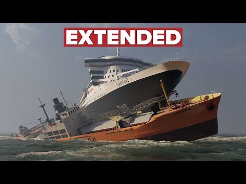 Queen Mary 2 - The Sinking - EXTENDED - Animation