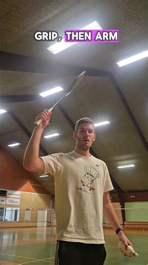 Badminton Generate Smash Power