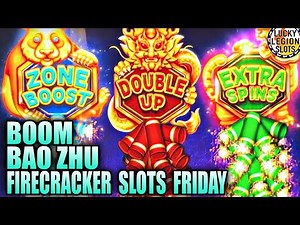 COME BACK WIN on “Firecracker Slots” Bao Zhu Zhao Fu Slot Machine #FirecrackerSlotsFriday