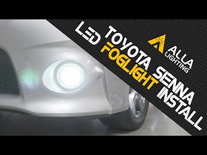 How to Upgrade 2011-2019 Toyota Sienna LED Fog Lights Bulbs?