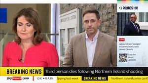 BREAKING: Two children are among the victims of a shooting in County Fermanagh. Sky's Ireland Correspondent Stephen Murphy confirms that two of three people killed in the Northern Ireland shooting were children. A woman from the same household was also killed. https://trib.al/kdXA2Dr 📺 Sky 501 and YT | Sky News