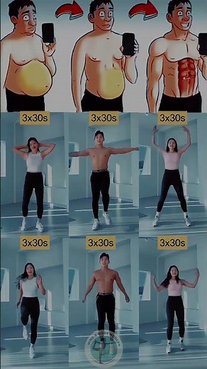 Lose Belly Fat Fast! ⚡ 6 Simple Exercises for a Ripped Core