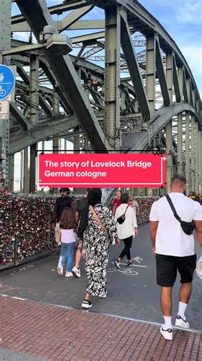 Discovering Love at Cologne's Hohenzollern Bridge