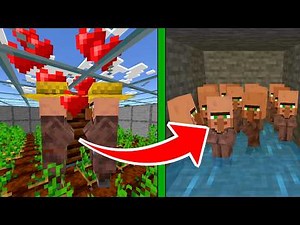 👨‍🌾The MOST PRODUCTIVE VILLAGER FARM! for Minecraft Bedrock 1.21