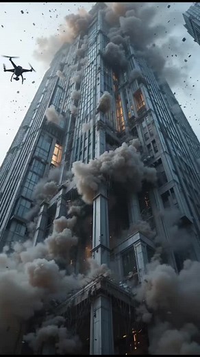 54K views · 280 reactions | Hyper-Realistic Skyscraper Collapse | Epic Structural Failure in Slow Motion #SkyscraperCollapse #VFX #Simulation #DisasterVisuals #SlowMotion #HyperRealistic #Cinematic #BuildingCollapse #Destruction #DroneFootage #VisualEffects #EmergencyScene #StructuralFailure #CollapseSimulation #DustClouds #ViralVideo #instagramreels #viralvideo #instagramtrending #instagramviralvideo | Natural Disaster | Facebook