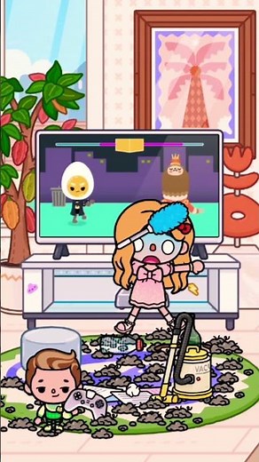 Clean your room🤣🤣🤣🤣 #tocaboca #tocalifeworld #shorts #fyp #funny