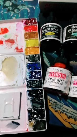 AN: While professional art supplies makes your life easier, intermediate art supplies can work pretty well! Is all about practice and learning #fyp #foryoupage #fypシ #artistsoftiktok #artmaterials #arthaul
