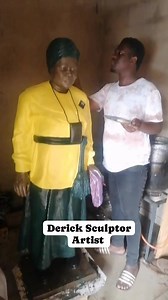 Derick the sculptor artist produced a quality statue of his late mother wearing church uniform. For statue price quote, you can WhatsApp him on following number: 0711908037 #sculpture #statue #limpopo #kasihustlers | Kasi Hustlers