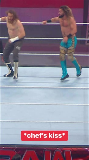 This double dive was perfection 🤌 | WWE