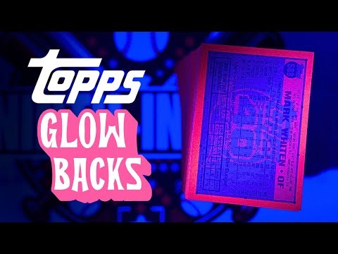 GLOW BACK PARALLELS & VARIATIONS from the 1991 Topps Baseball Set