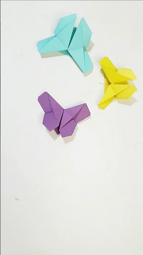 DIY Paper BUTTERFLY | How to make origami butterfly