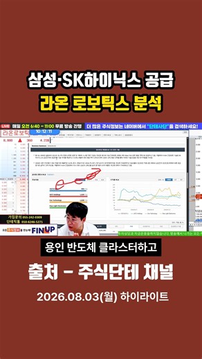 삼성·SK하이닉스 공급 라온 로보틱스 분석