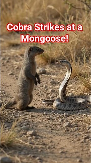 Mongoose vs Cobra — One Strike Could End It #snake