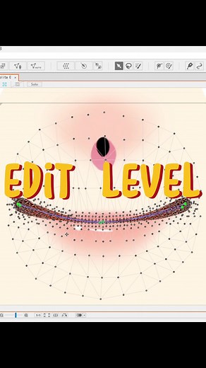 Edit level - A Live2D function that you may not know before #Live2D #Commission #Tutorial #learnontiktok #Live2DTutorial #viral #xuhuong