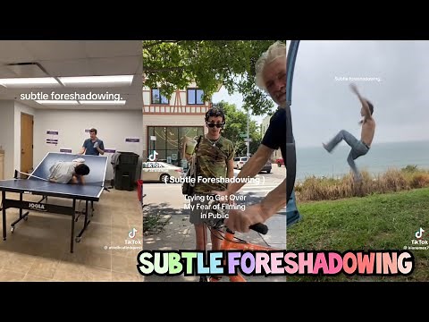 Subtle Foreshadowing 👥 TikTok trend compilation 🎵