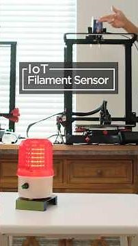 Build an IoT Filament sensor for your 3D printer https://learn.adafruit.com/iot-filament-sensor