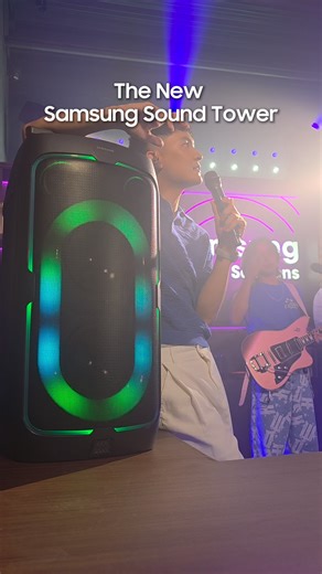 Experience Samsung Sound Towers for Ultimate Music Moments