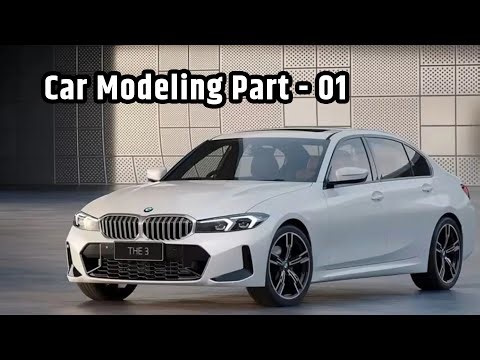 How to do car modeling step by step in 3ds max #3dmax