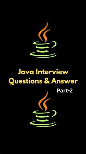 EduAshthal on Instagram: "Java Interview Questions & Ans part-2 ⁉️ . . 🗣️ Share with job seekers ✅ . . 👉 Follow us @eduashthal ✅ . . Tags: #eduashthal #javaquestions #javaquestion #javainterviewquestions #javainterviewprep #advancejava #javaprogramminglanguage #javamultithreading #javaconcepts #javatutorial #efficientprogramming #multithreading #coderslife💻👓 #backenddeveloper #technicalquestions #hrquestions #interviewquestionandanswer #corejava #javabasics #interviewprep #fullstackdeveloper