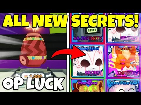 HOW TO HATCH ALL CIRCUS PART 3 SECRETS IN BUBBLE GUM SIMULATOR INFINITY! | BGSI