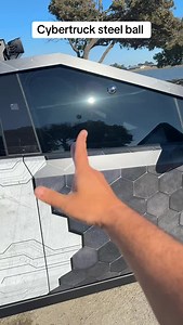 Cybertruck steel ball #fyp #tesla #cybertruck #steelball | Tesla Owners of Silicon Valley