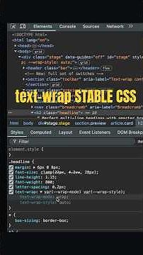 CSS text-wrap explained fast: wrap vs nowrap, balance, pretty