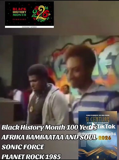 Black History Month 100 Years AFRIKA BAMBAATAA AND SOUL SONIC FORCE PLANET ROCK 1985 #afrikabambaataaandthesoulsonicforce #planetrock1985 #80smusic #backhistorymonth100 #fypシ゚viral
