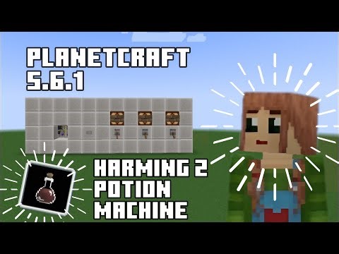 [Planet Craft - Planet of Cubes] Automatic Harming 2 Machine Tutorial