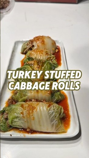 TURKEY Stuffed Cabbage Rolls Recipe You'll LOVE!