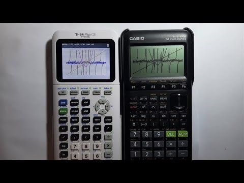 Casio fx-9750GIII vs TI-84 Plus CE Prueba de Velocidad