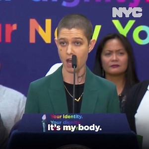 45K views · 669 reactions | Take a minute to listen to Asia Kate Dillon talk about why it's so important that New York City recognizes our non-binary and gender nonconforming neighbors. | Mayor Zohran Kwame Mamdani | Facebook
