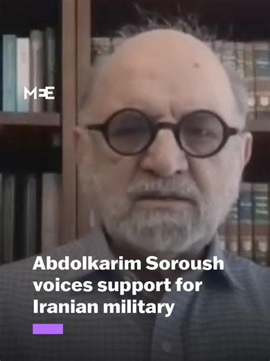 Abdolkarim Soroush Backs Iran's Military Amid Foreign Threats