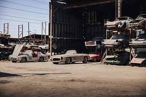 A Junkyard's Yield of Automotive Treasures Is Headed to Auction