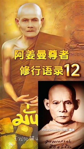 🛞12)修行問答錄/阿姜曼尊者與Phra Dhamma Chedi 尊者修行問答#禪修智慧 #正能量 #人生感悟 #智慧#หลวงปู่มั่น