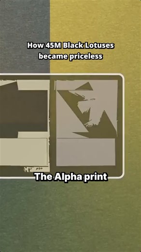 Why is Black Lotus so rare? 🤔 Discover the card that changed everything! 💎✨ #MagicTheGathering #BlackLotus