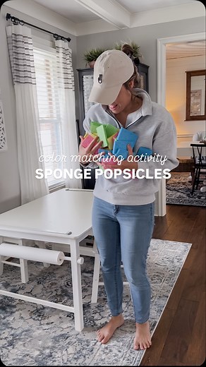 Sponge kids’ activities?? Coming right up 🫡 Sponge Activities This Week: 1. Sponge Color Matching Popsicles 2. 👀 3. 👀 4. 👀 5. 👀 Keep an eye out for the rest of our SPONGE activities over the next couple days! 👏🏼 ✨ Comment ‘ACTIVITY’ and I’ll send the link for all of my kids’ activities straight to your DMs! We’ve organized them all by age AND skill to make it easy for you! #learnathome #colorrecognition #preschoolactivity #toddleractivity #finemotoractivity | A Pop of You