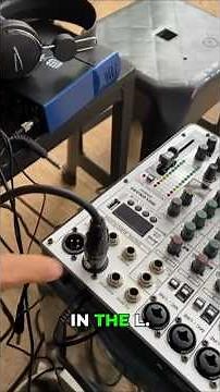 Bass Speaker Setup From Mixer to Crossover #audioengineering #tutorial