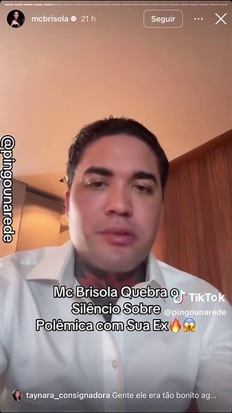 Mc Brisola Quebra o Silêncio Sobre Polêmica com Sua Ex